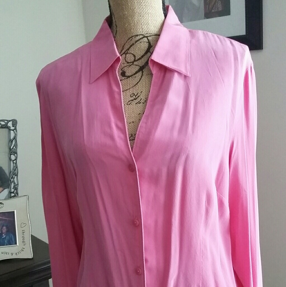 Pink blouse